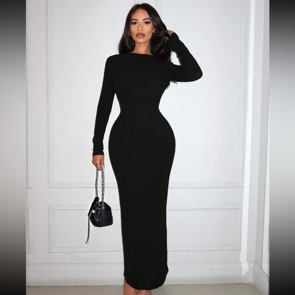 Sexy Backless Cocktail Party Dress - Picture 2 of 5